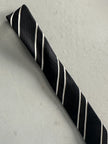 DOLCE & GABBANA  - 1990s SILK PATTERNED SKINNY TIE