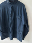VALENTINO - 1980s 2 IN 1 COTON JACKET VEST WITH BACK PANEL DETAIL