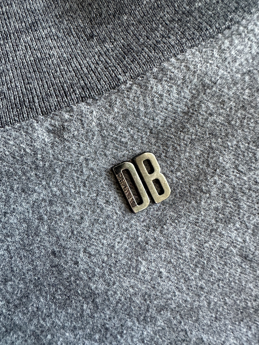 DIRK BIKKEMBERGS - 1990s SAMPLE BOTTLE NECK OVERSIZED BOMBER JACKET