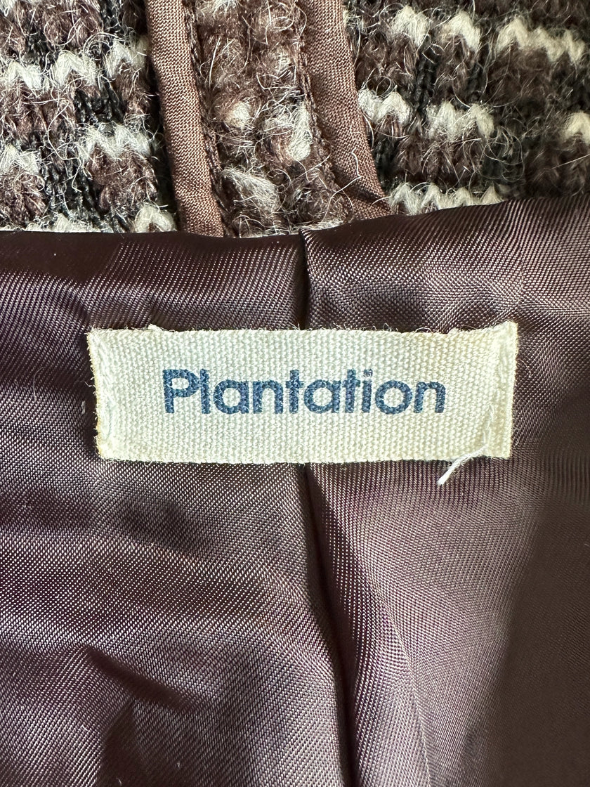 PLANTATION ISSEY MIYAKE - 1990s CHUNKY KNIT HOODED JACKET