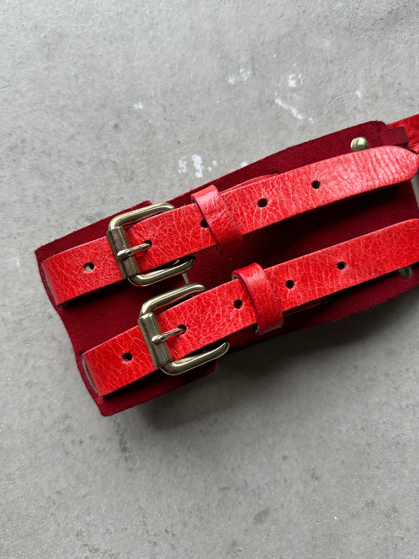 ICE ICEBERG - 2000s LEATHER BELT