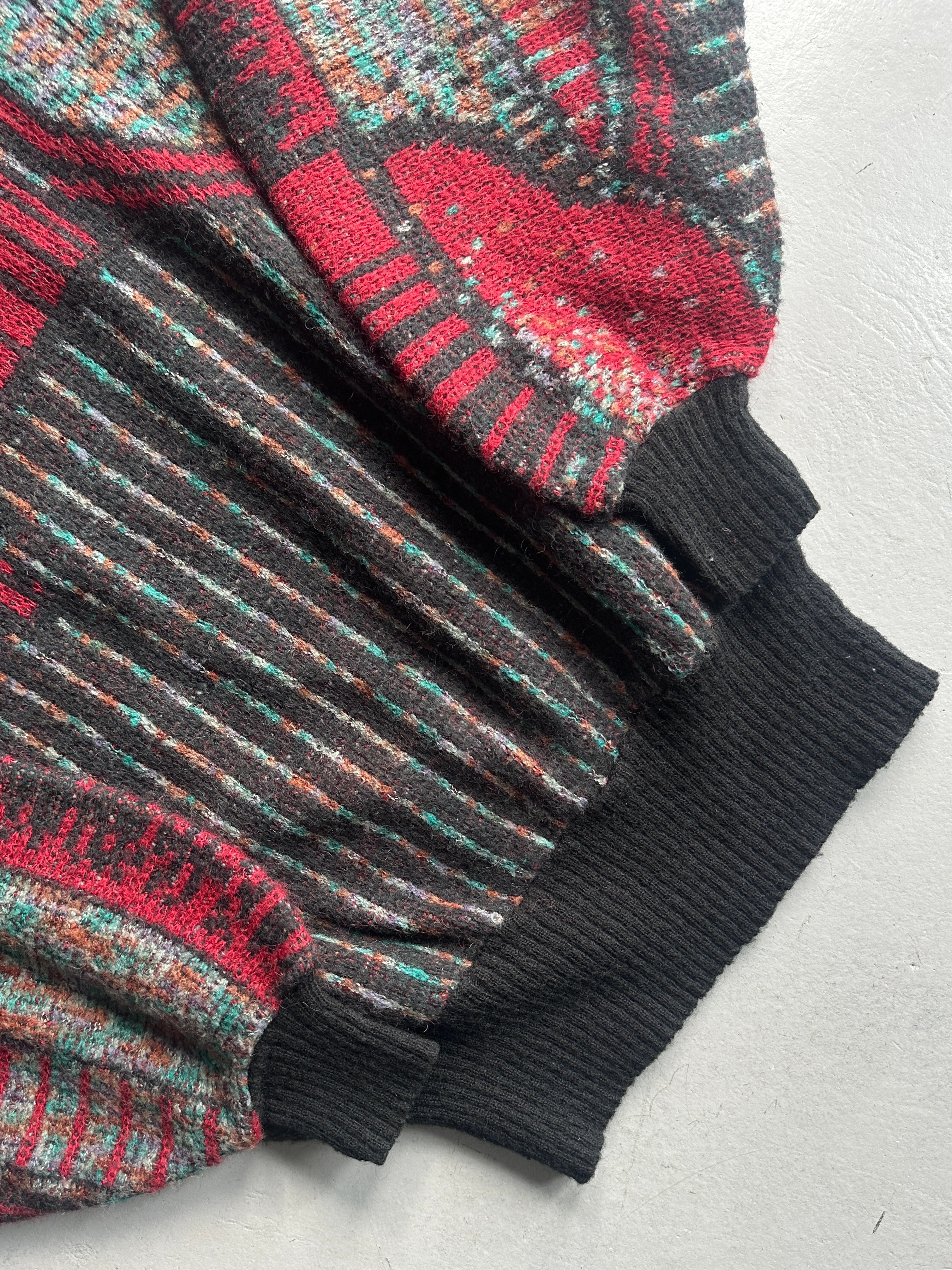 1980s BOXY FIT JUMPER WITH BATWING SLEEVE