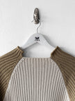 ITALIAN LABEL 2000s SLIM FIT RIBBED KNIT JUMPER