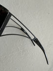 GIANFRANCO FERRÉ - 1990s WRAPAROUND SUNGLASSES WITH CUT OUT ARMS