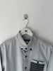 JUNYA WATANABE COMME DES GARÇONS - S/S 2005 CONTRAST BACK PANEL LONG SLEEVE SHIRT