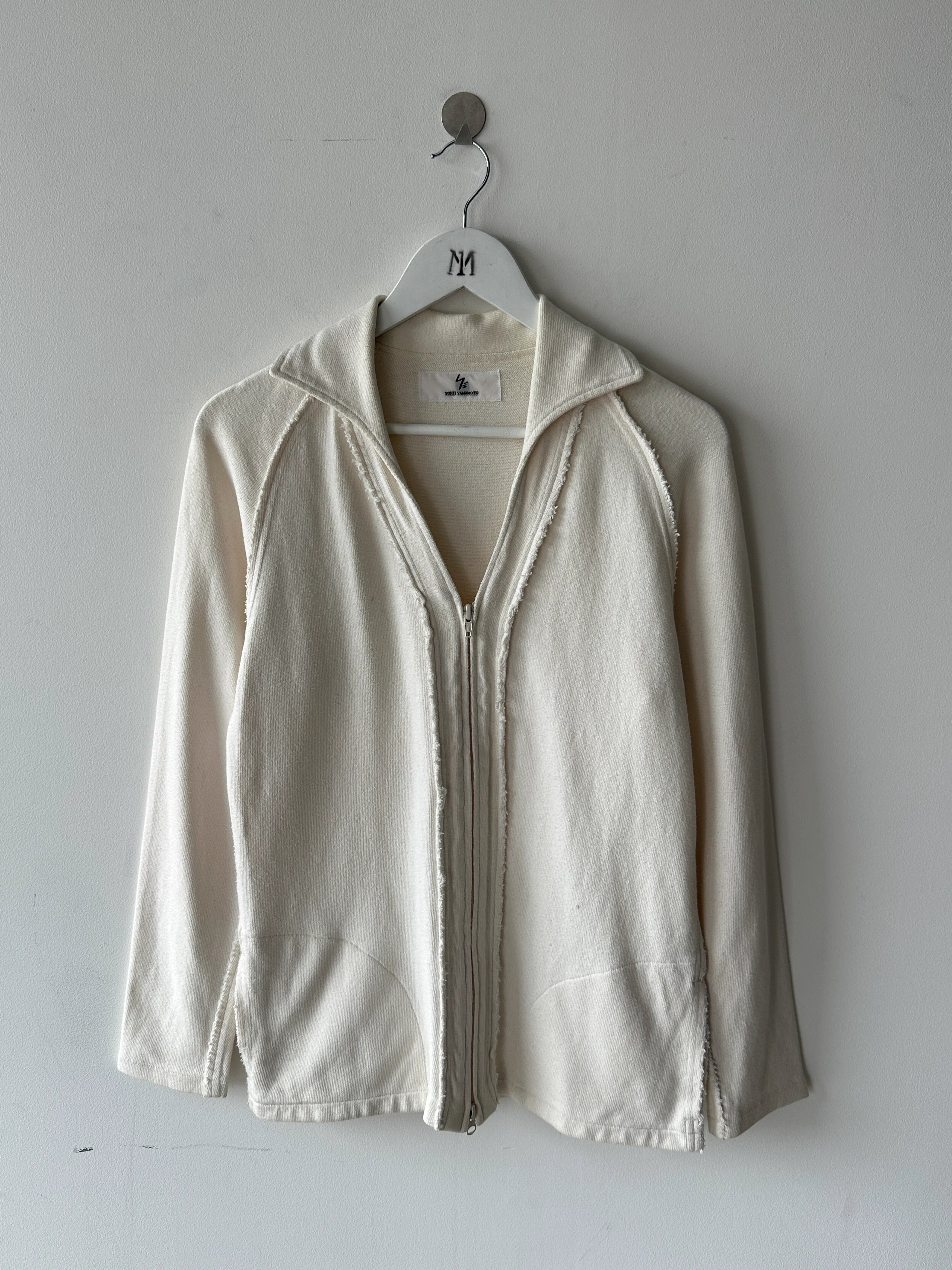 YOHJI YAMAMOTO Y's - early 2000s DOUBLE ZIP WITH RAW SEAMS