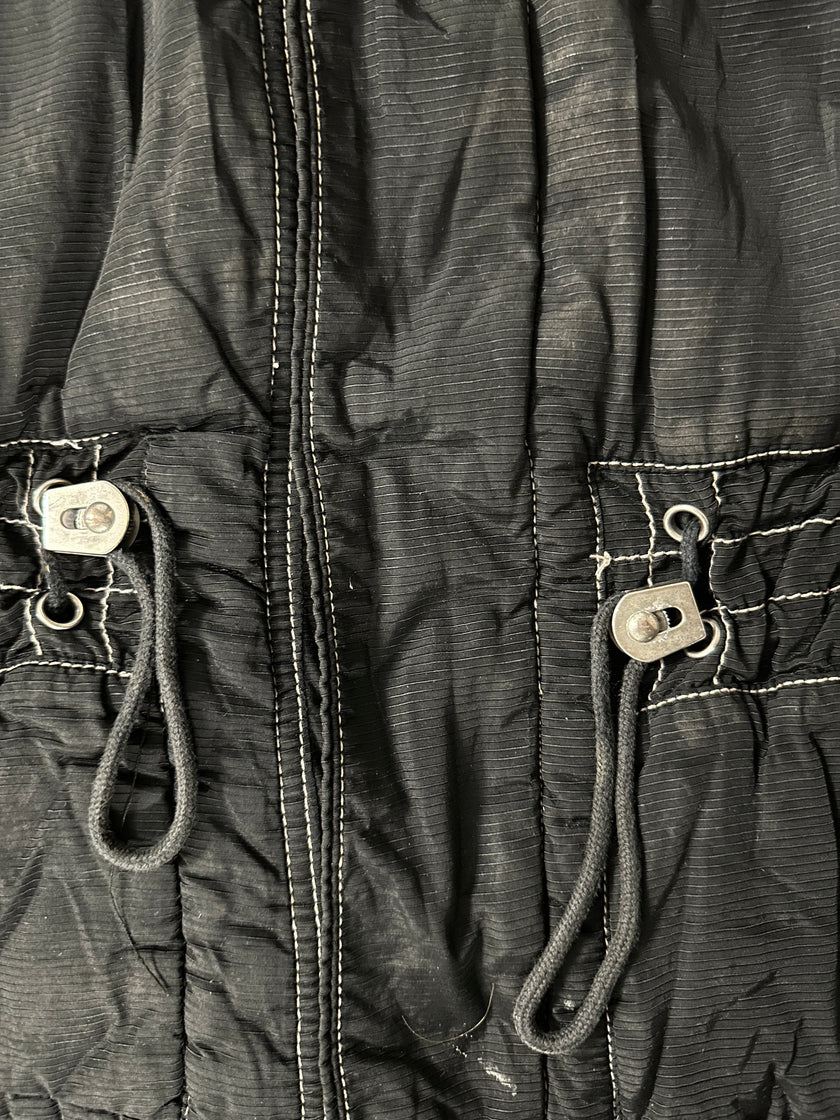 JET SET SKI - 1990s PARACHUTE PUFFER GILET