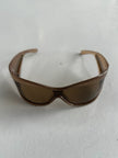 GIANFRANCO FERRÉ - 2000s OVERSIZED WRAPAROUND SUNGLASSES