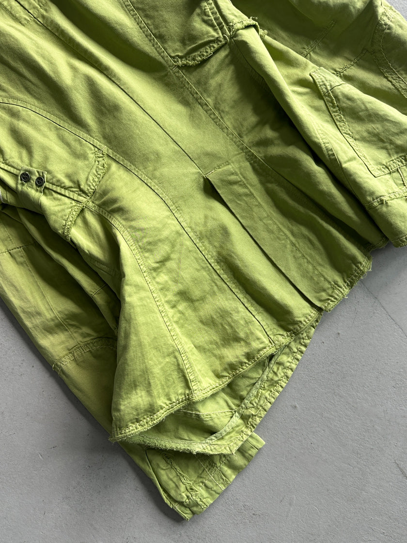 MARITHÉ + FRANÇOIS GIRBAUD - S/S 2006 TIE FRONT COTTON BLAZER