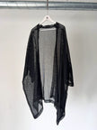 SHIRIN GUILD - 1990s CRISP MESH OPEN KIMONO
