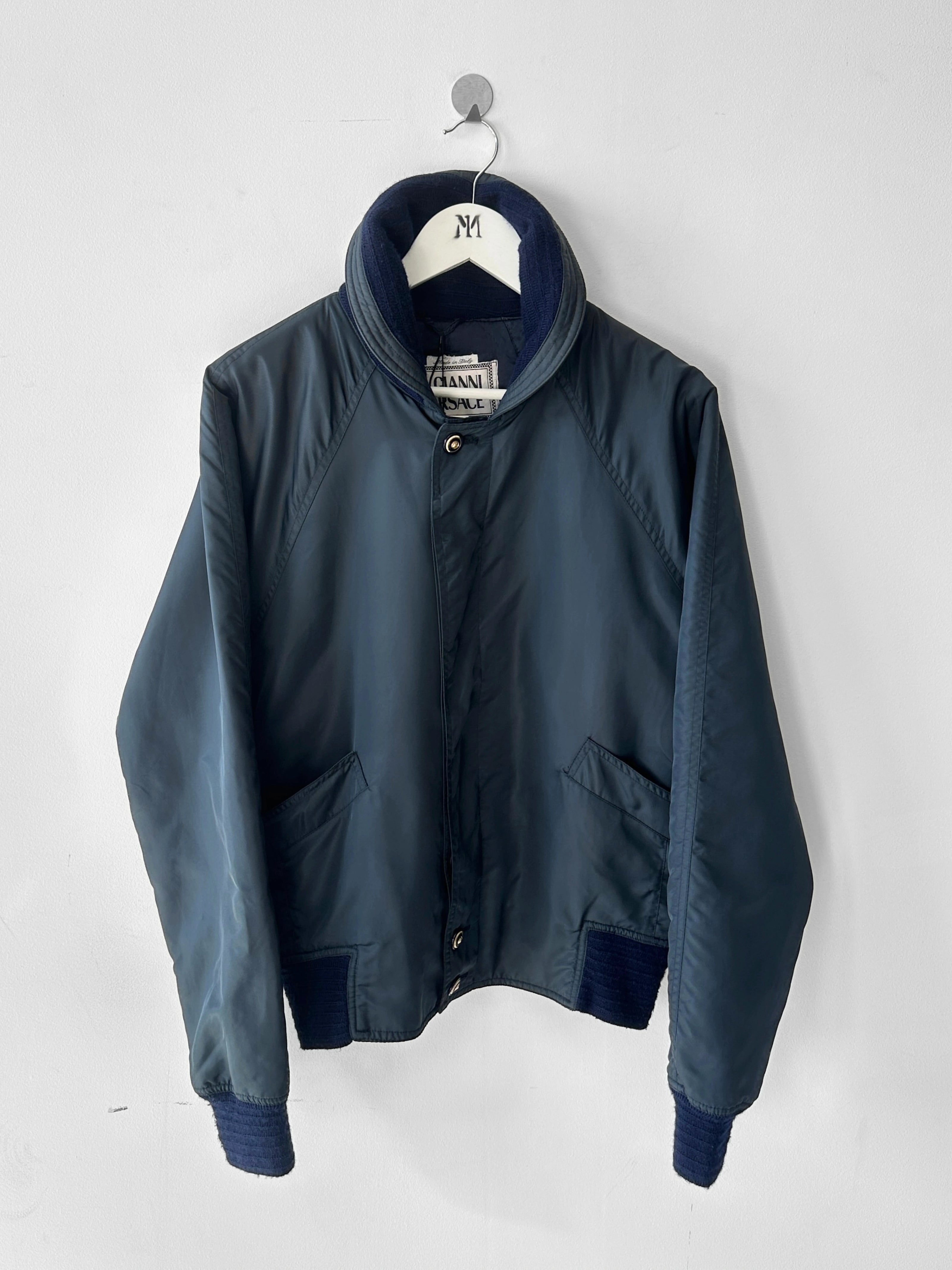 GIANNI VERSACE - 1980s NYLON BOMBER JACKET