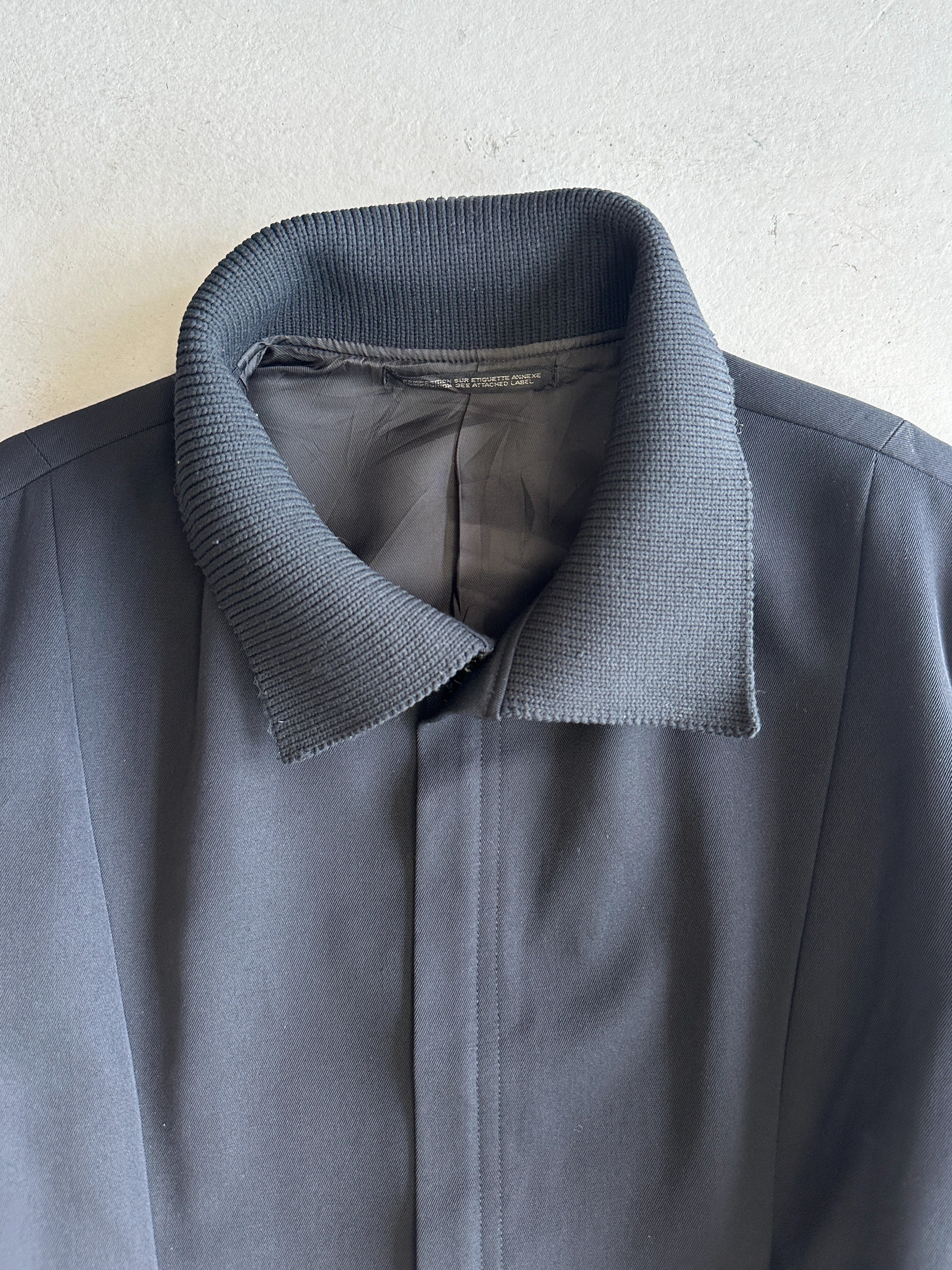 YOHJI YAMAMOTO - A/W 2001 BALLOON HEM ZIPPED JACKET