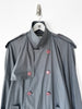 YVES SAINT LAURENT - 1980s LONG TRENCH COAT