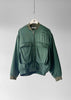 KATHARINE HAMNETT SILKY BOMBER JACKET WITH OVERSIZED POCKETS