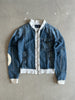 ARMANI JEANS - 2000s LIGHT JEANS BOMBER JACKET