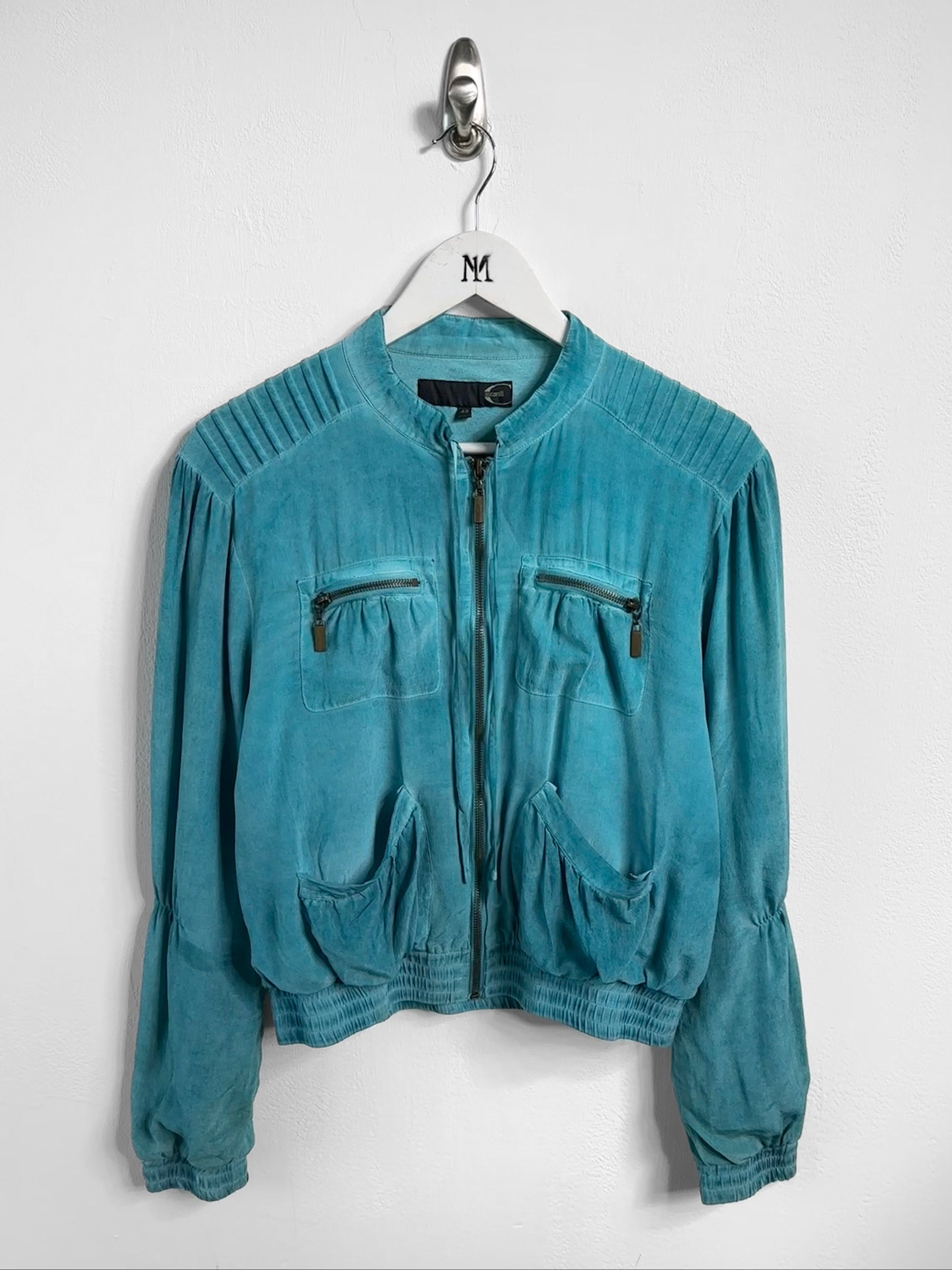 JUST CAVALLI -  S/S 2009 SILK BOMBER JACKET
