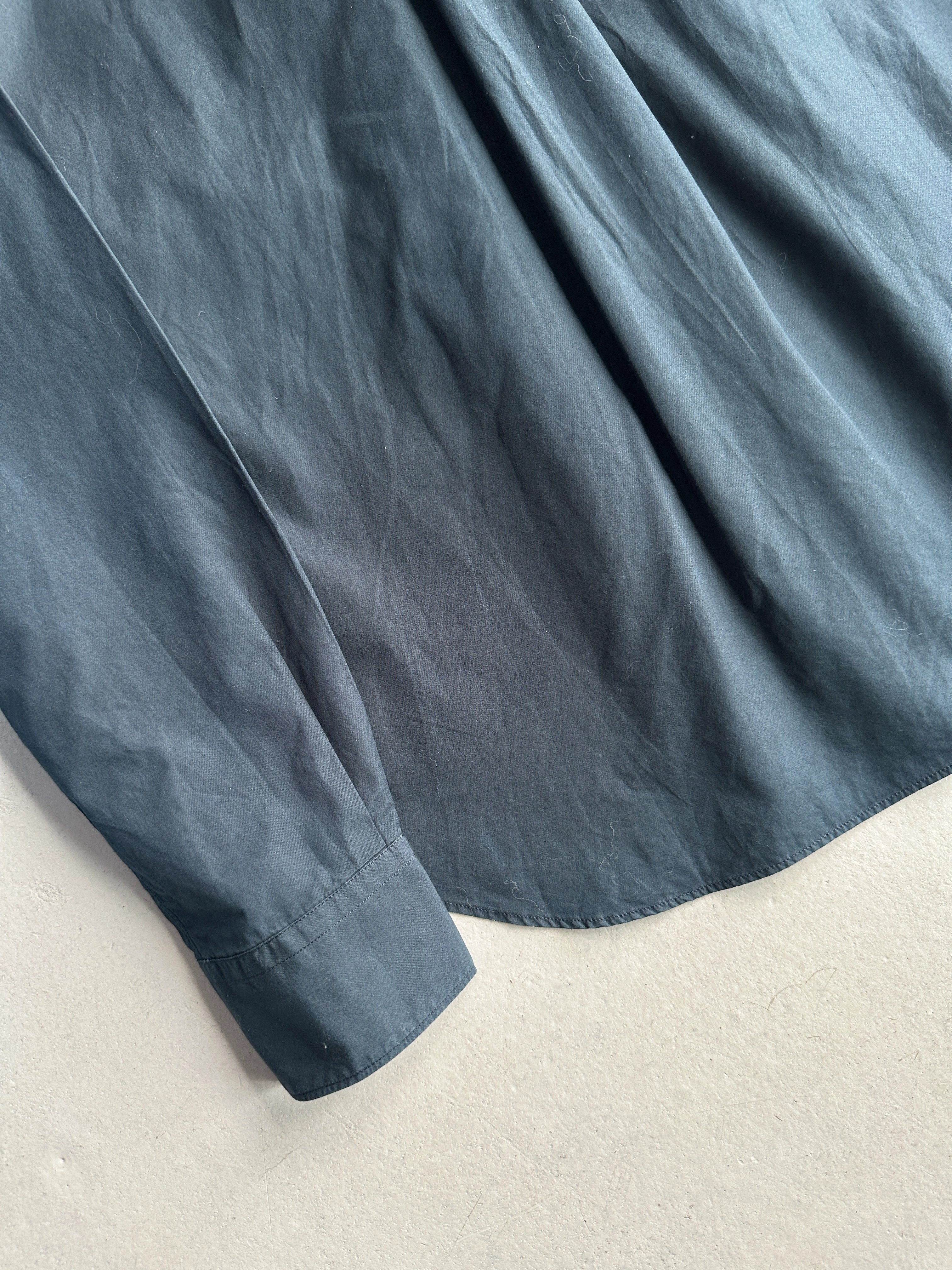 COMME DES GARÇONS - S/S 1999 RUFFLE FRONT LONG SLEEVE SHIRT