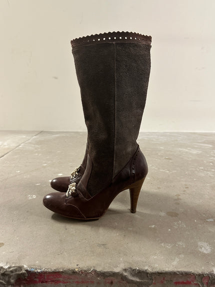 DIESEL STYLE LAB - 2000s LACED BOOTS