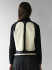 ARMANI JEANS 1980s LEATHER VEST GILET