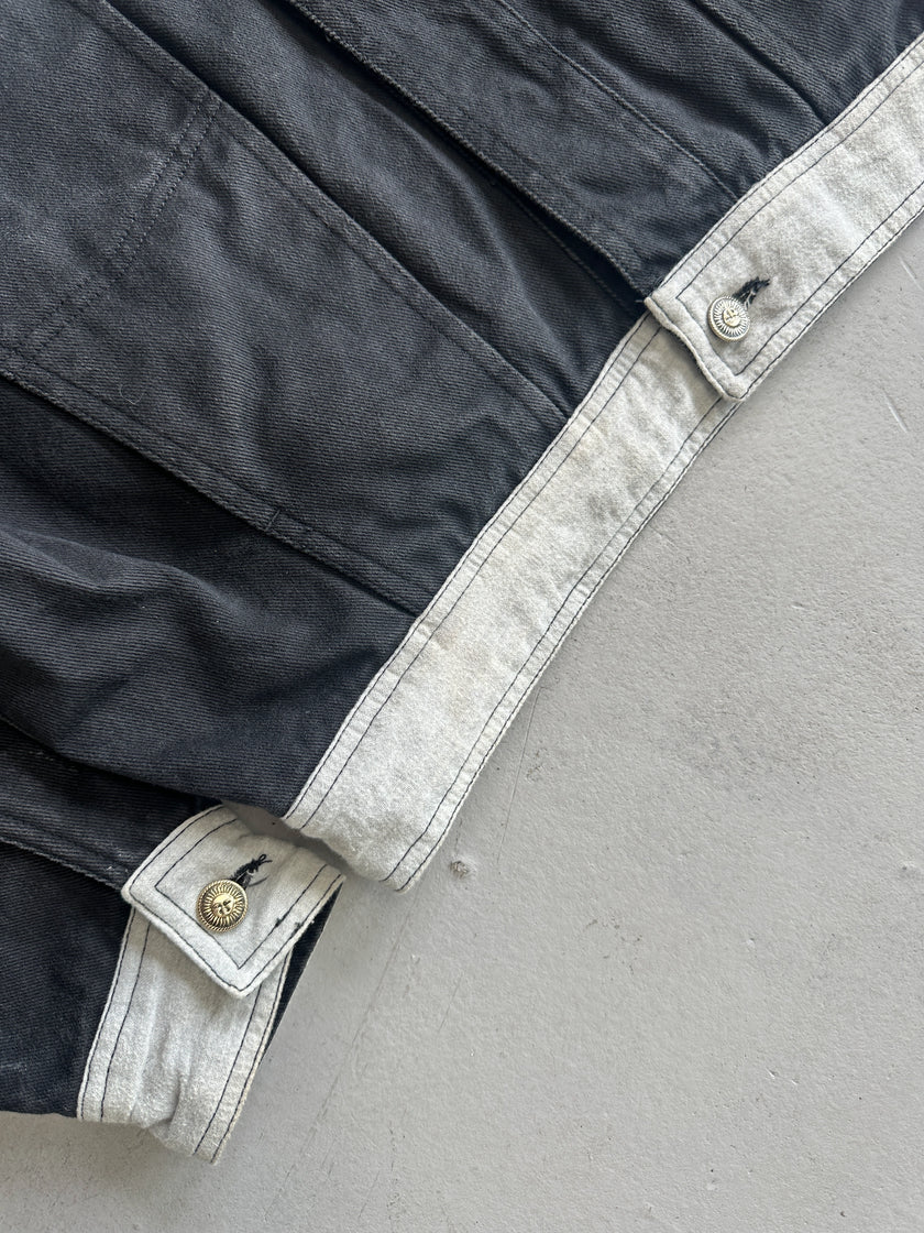 VERSACE - 1980s DENIM BOMBER JACKET