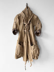 MARITHÉ + FRANÇOIS GIRBAUD - F/W 2008 RUCHED FRONT ADJUSTABLE WOOL JACKET