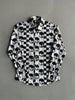 COMME DES GARÇONS SHIRT - S/S 2011 ALL OVER SKULL PRINT LONG SLEEVE SHIRT