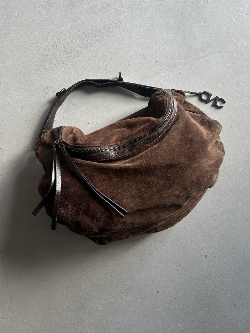 C'N'C COSTUME NATIONAL - F/W 2010 SUEDE LARGE HOBO BAG