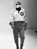 ARMANI JEANS - F/W 1988 STONE WASHED BOMBER JACKET