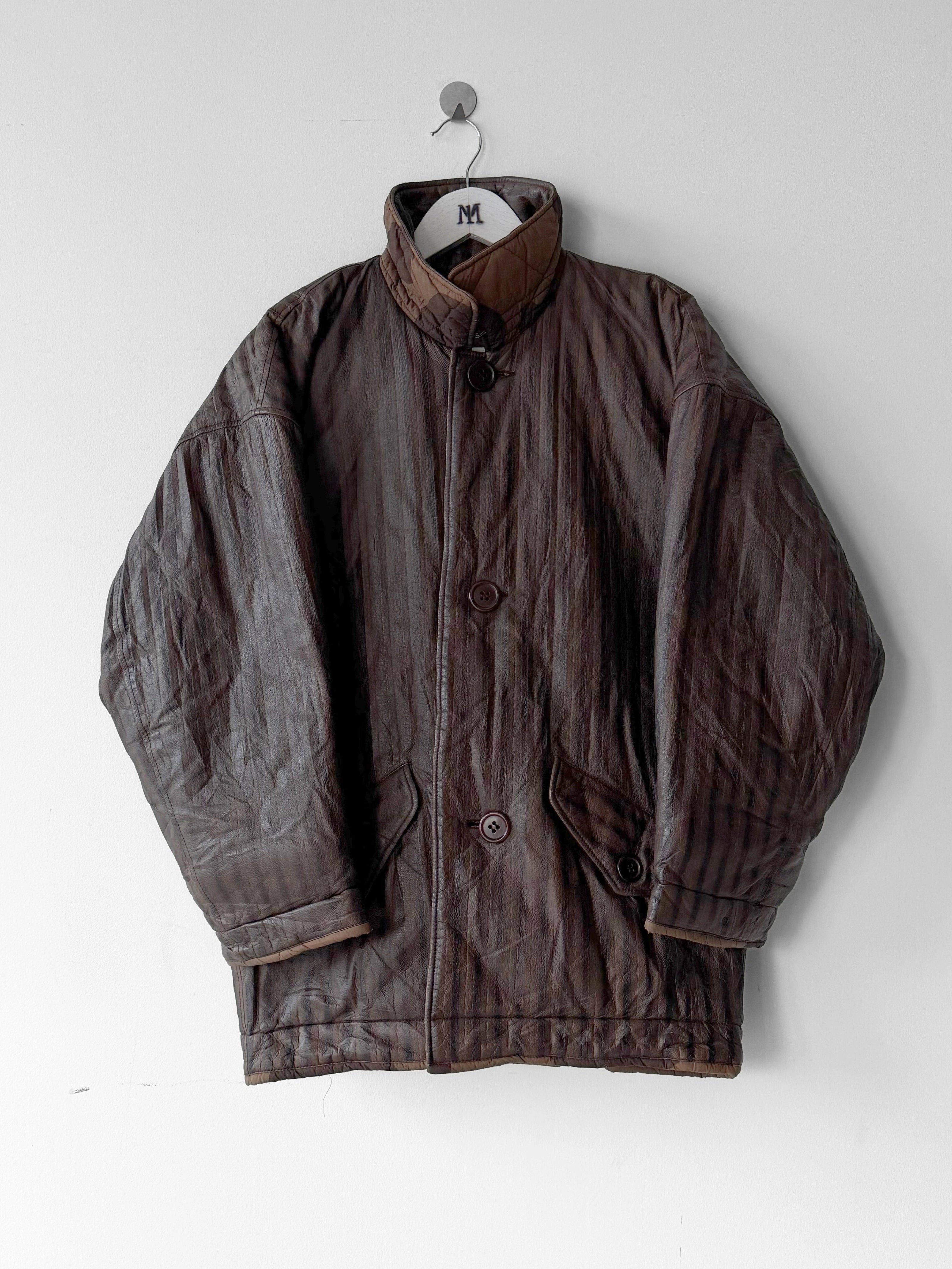 ISSEY MIYAKE F/W 1994 LEATHER JACKET