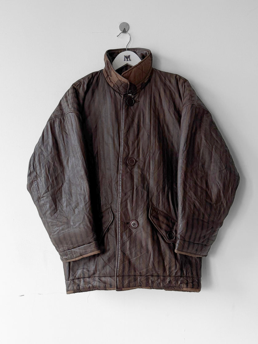 ISSEY MIYAKE F/W 1994 LEATHER JACKET