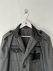 BIKKEMBERGS - S/S 2008 JACKET WITH LEATHER PANELS