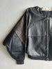 SIMONE SAUVAGE - 2000s BOXY FIT LEATHER JACKET