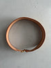 MOSCHINO - late 1980s PERFORATED LEATHER WIDE WAIST BELT