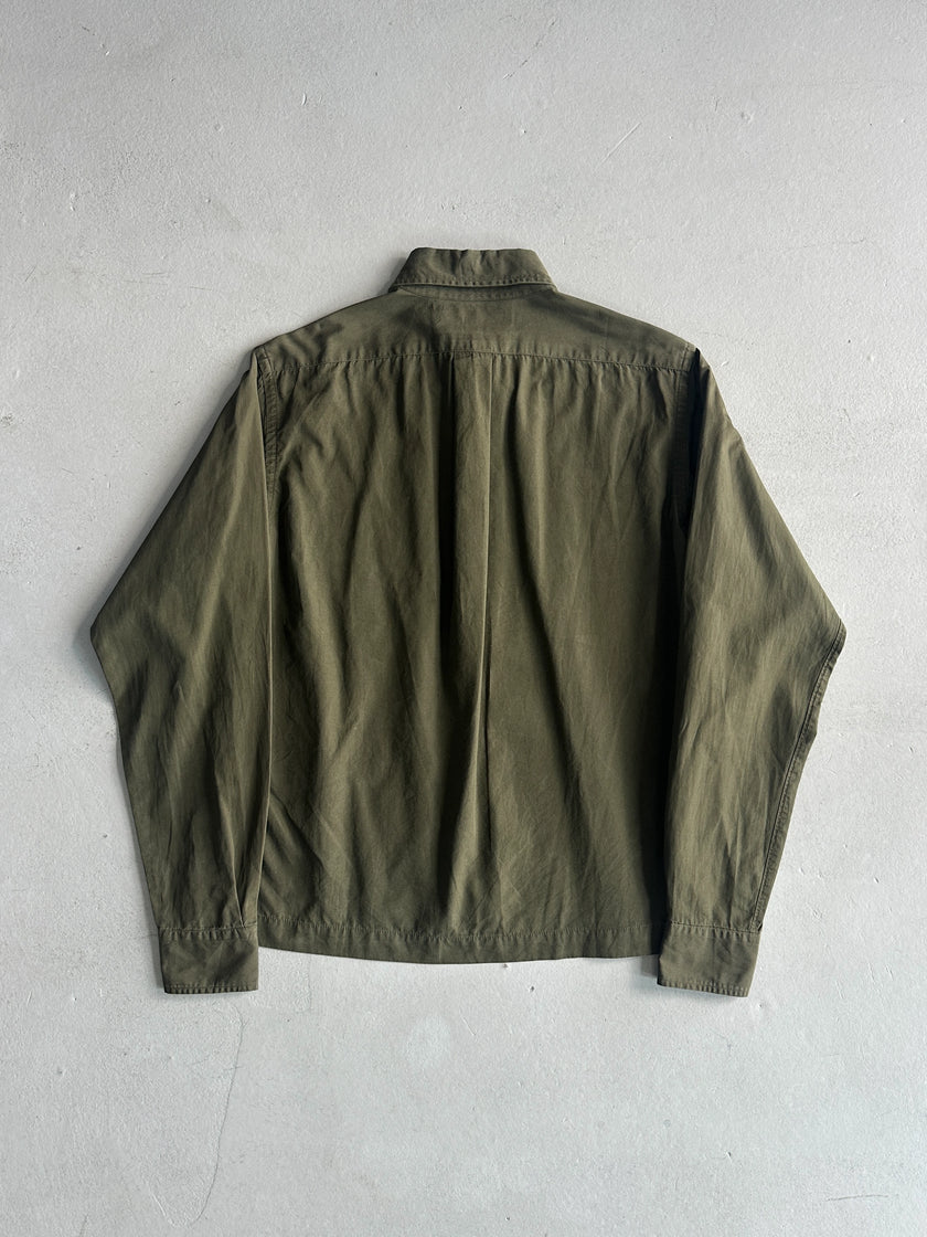 COMME DES GARÇONS - 1990s CROP FIT LONG SLEEVE SHIRT