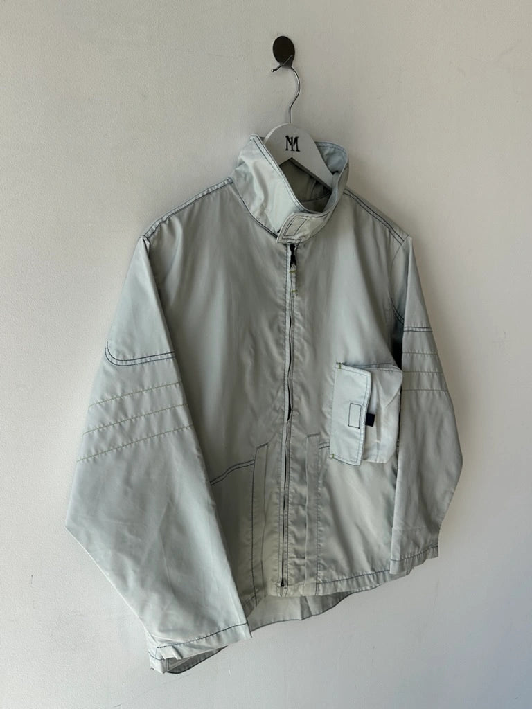 DIESEL - 1990s TECHNICAL NYLON JACKET WITH CONTRAST STITCHING DETAILS