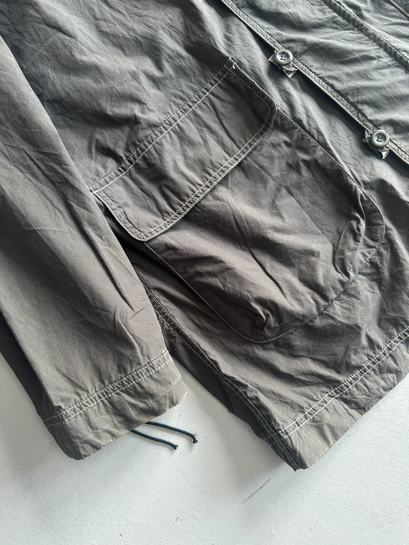 ISSEY MIYAKE HAI SPORTING GEAR - 1980s OVERSIZED PARKA JACKET