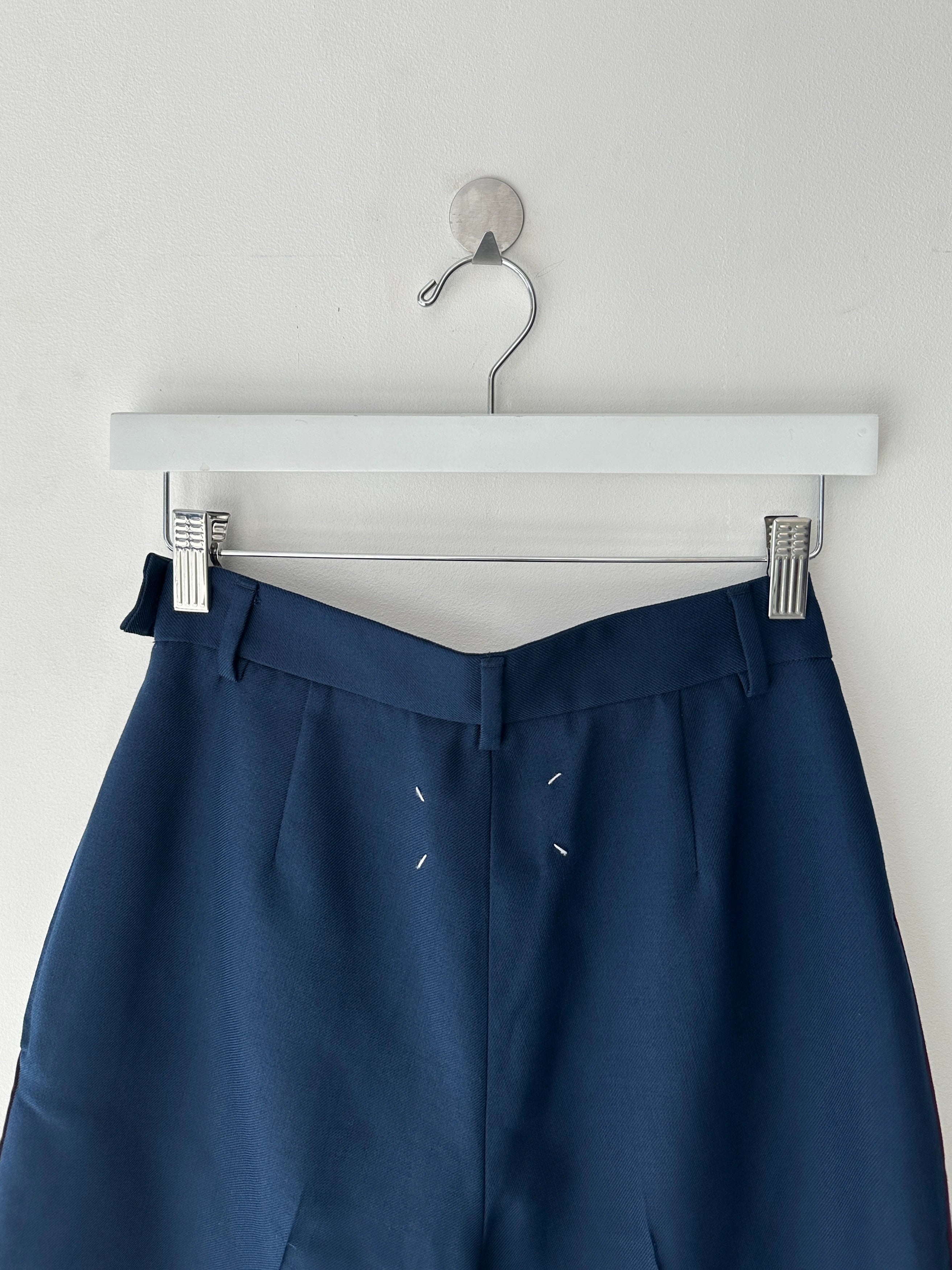 MAISON MARGIELA - F/W 2021 TAILORED BERMUDA SHORTS WITH FRONT PLEATS