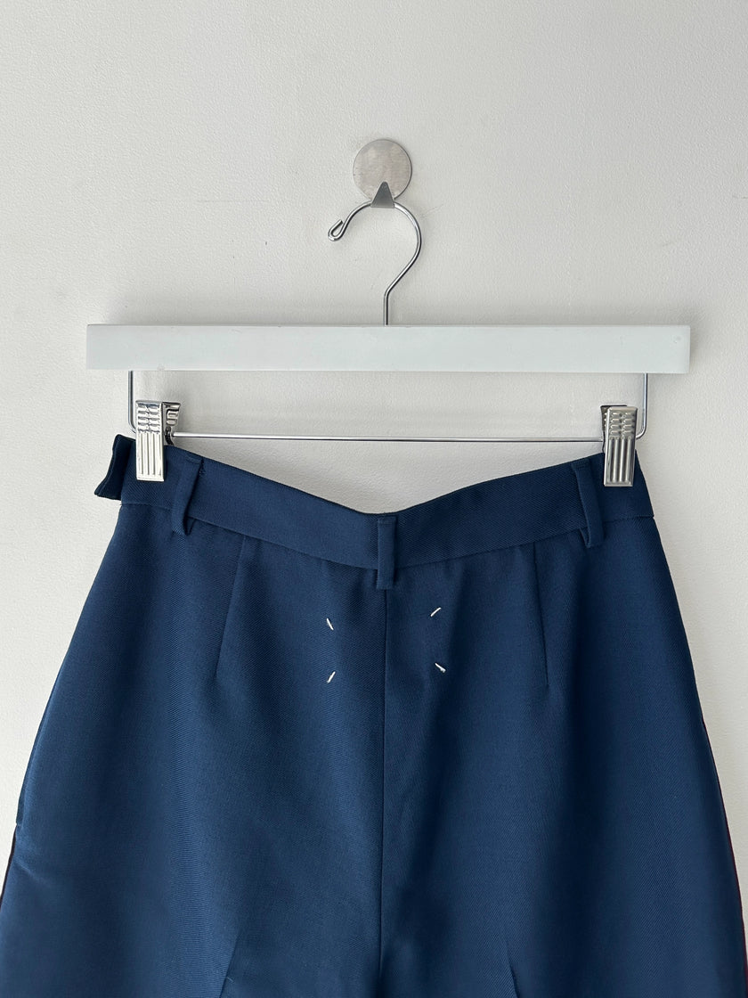 MAISON MARGIELA - F/W 2021 TAILORED BERMUDA SHORTS WITH FRONT PLEATS
