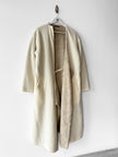 YOHJI YAMAMOTO Y'S  - F/W 2021 OPEN FRONT REVERSIBLE WOOL COAT