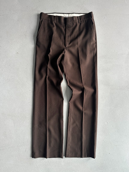 1990s STRAIGHT FIT TAILORED TROUSERS
