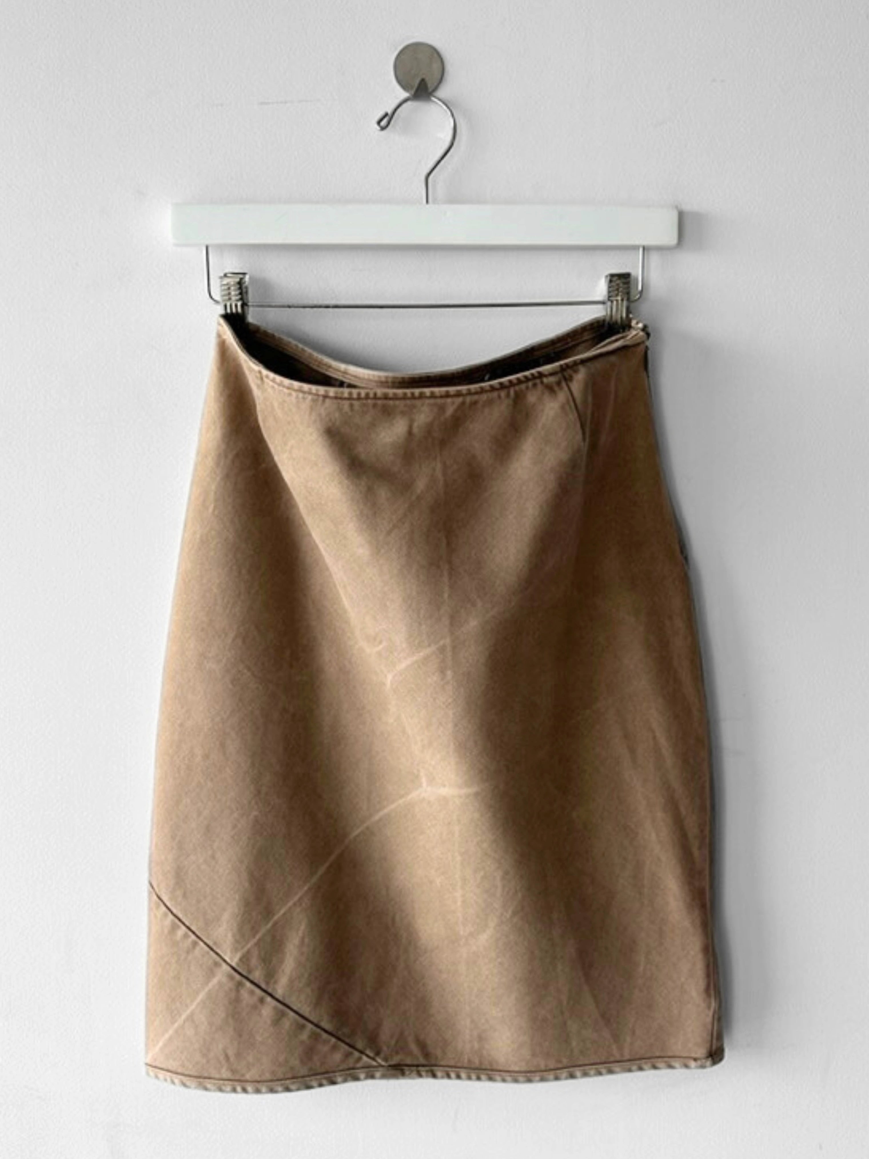 HELMUT LANG -  PROTOTYPE S/S 1997 REFLECTIVE TAPE SKIRT