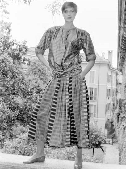 EMPORIO ARMANI 1980s SKIRT