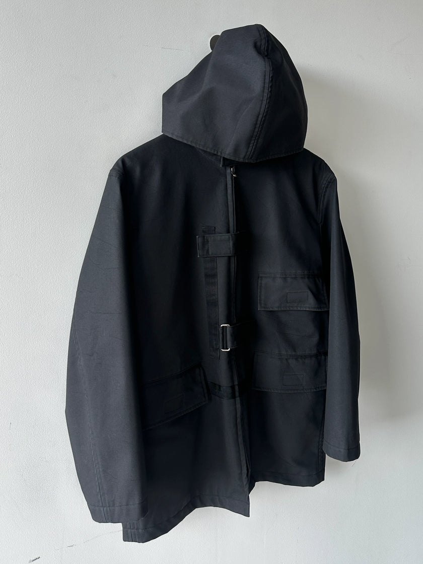 JAPANESE LABEL - early 2000s TECHNICAL JACKET WITH VELCRO STRAP DETAILS