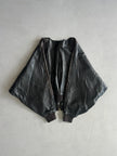 SIMONE SAUVAGE - 2000s BOXY FIT LEATHER JACKET