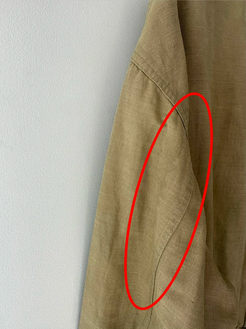 VALENTINO - 1990s LINEN BOMBER JACKET