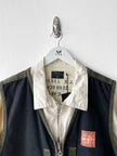 DIESEL - 1980s 2 in 1 BOMBER JACKET WITH LAYERED ZIPPED VEST