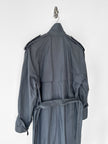 YVES SAINT LAURENT - 1980s LONG TRENCH COAT