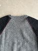 ARMANI JEANS - 1990s ROUND NECK KNIT JUMPER