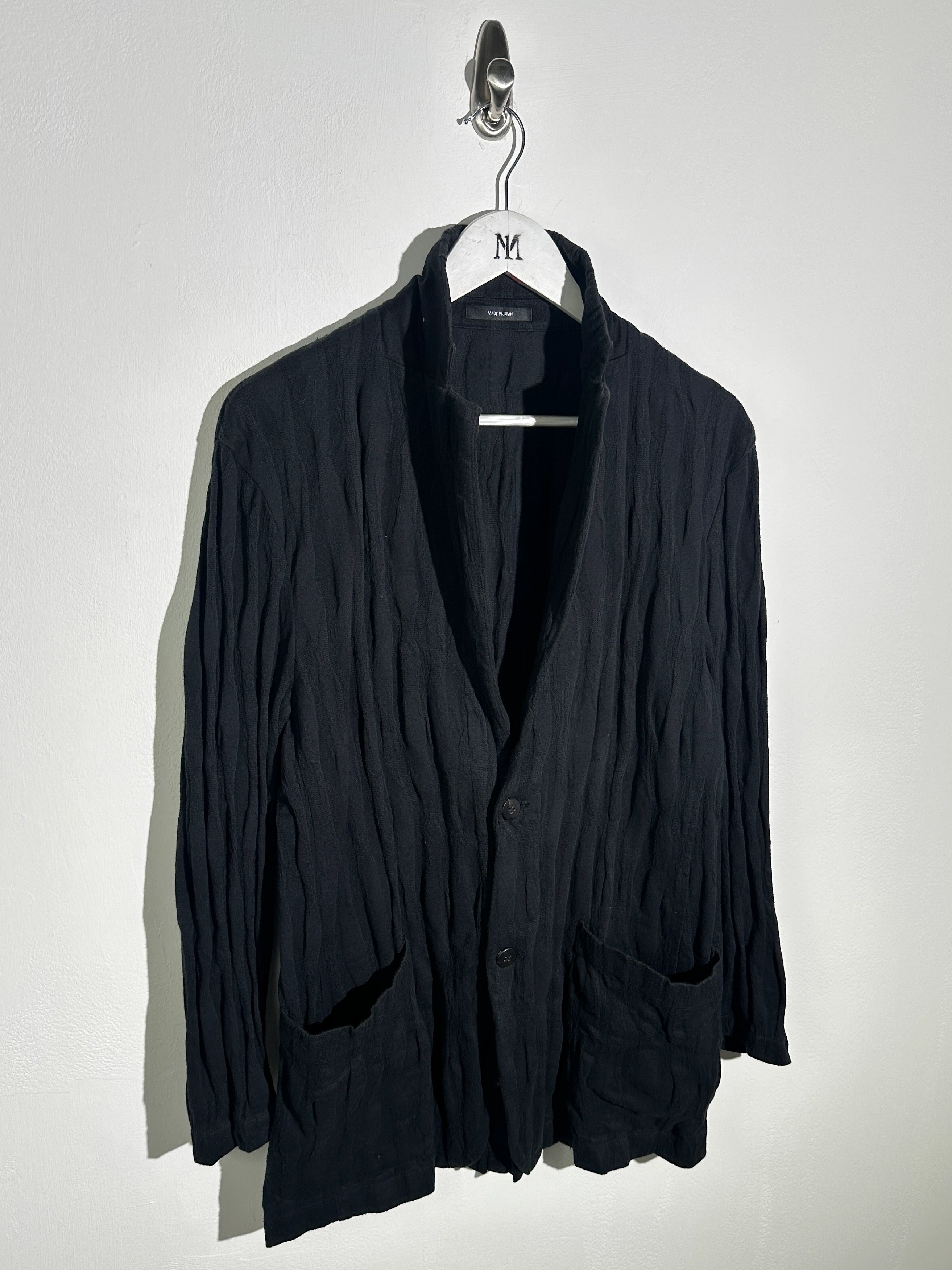 ISSEY MIYAKE - S/S 2017 RELAXED FIT CRINKLED BLAZER