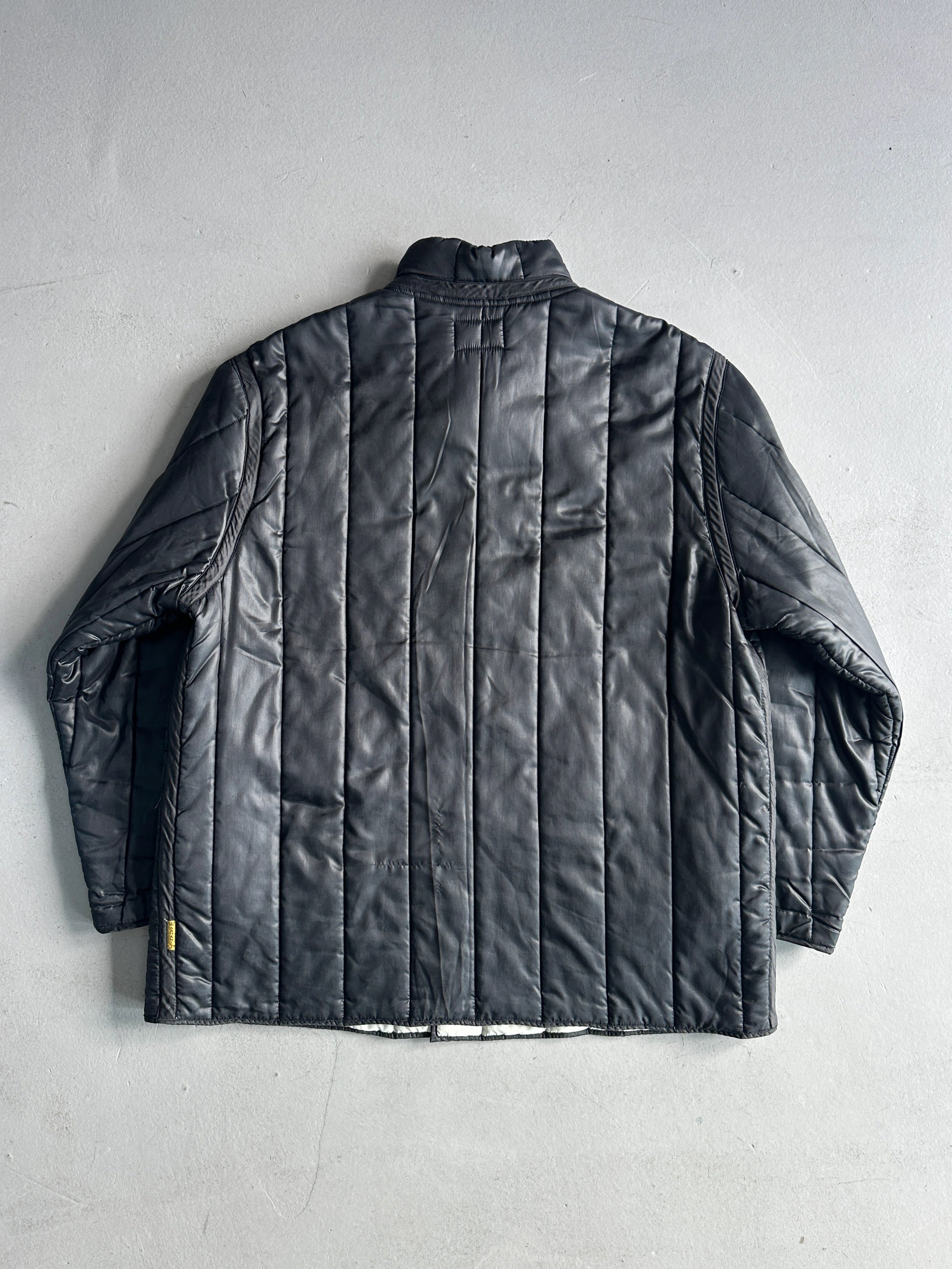 ARMANI JEANS - 1990s PADDED QUILTED JACKET